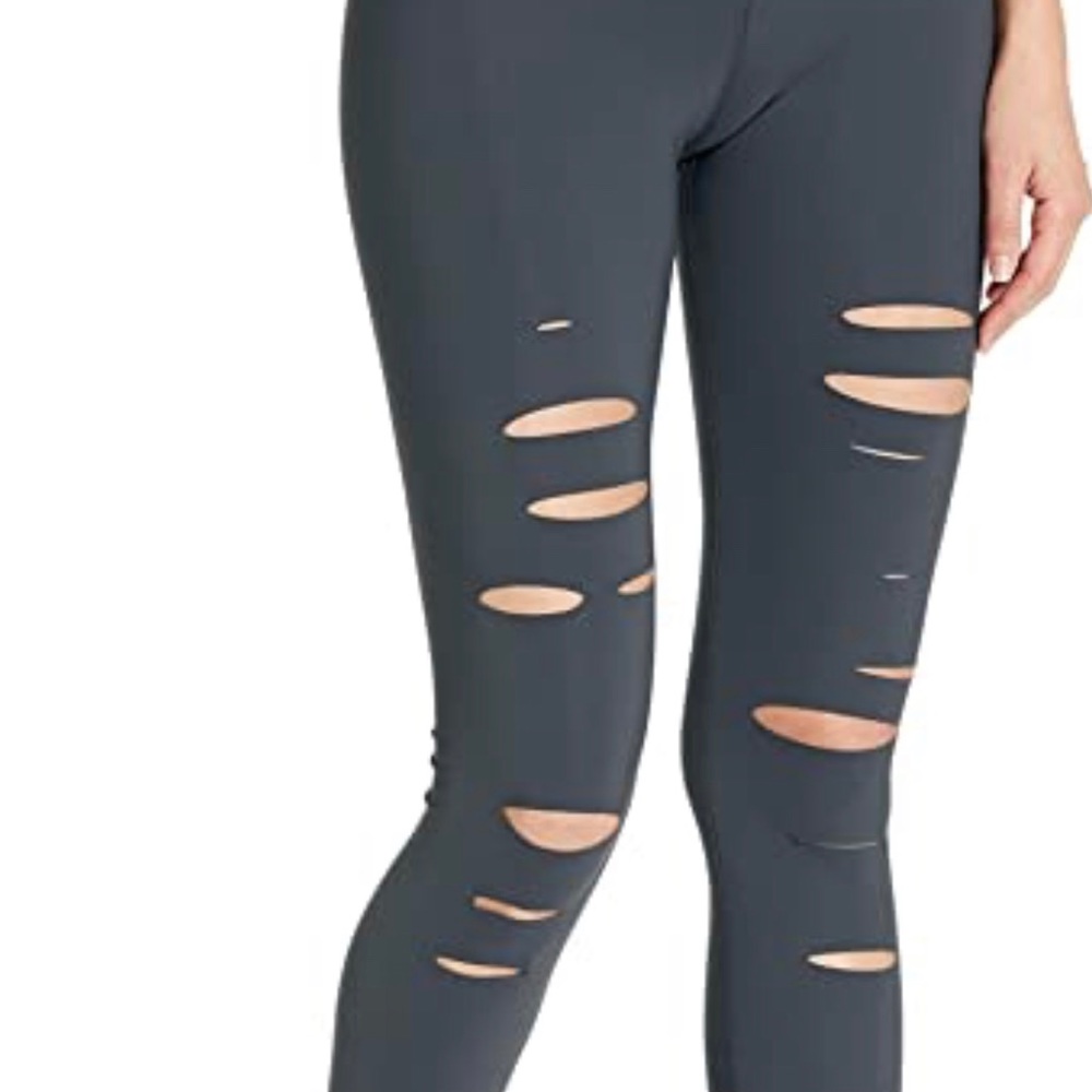 Alo leggings size XS, dark grey.